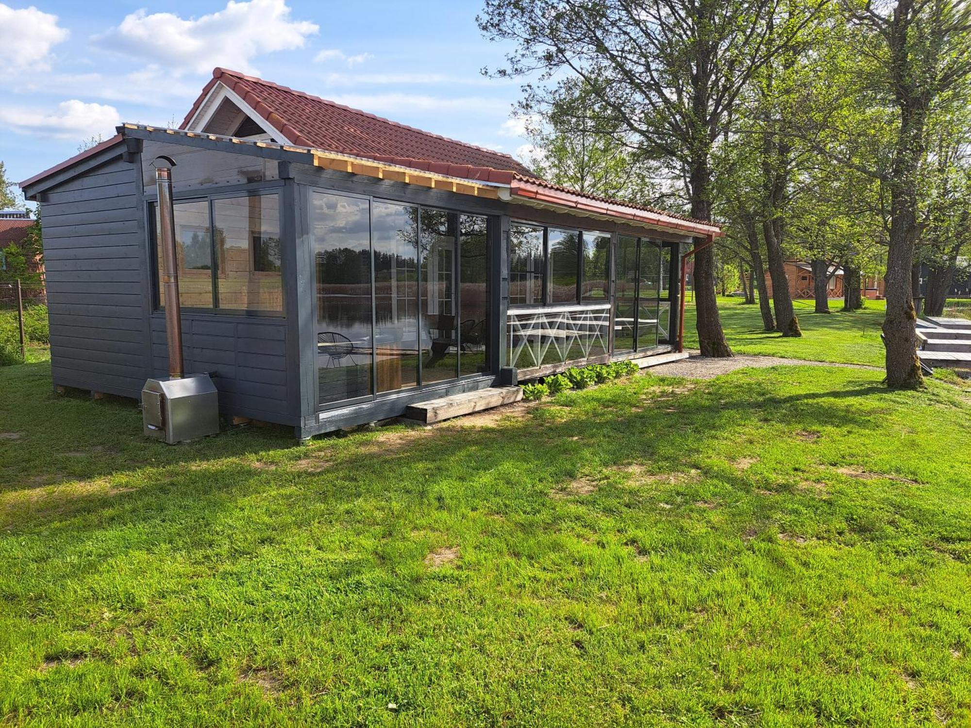 Вилла Chill House Miezonys Экстерьер фото