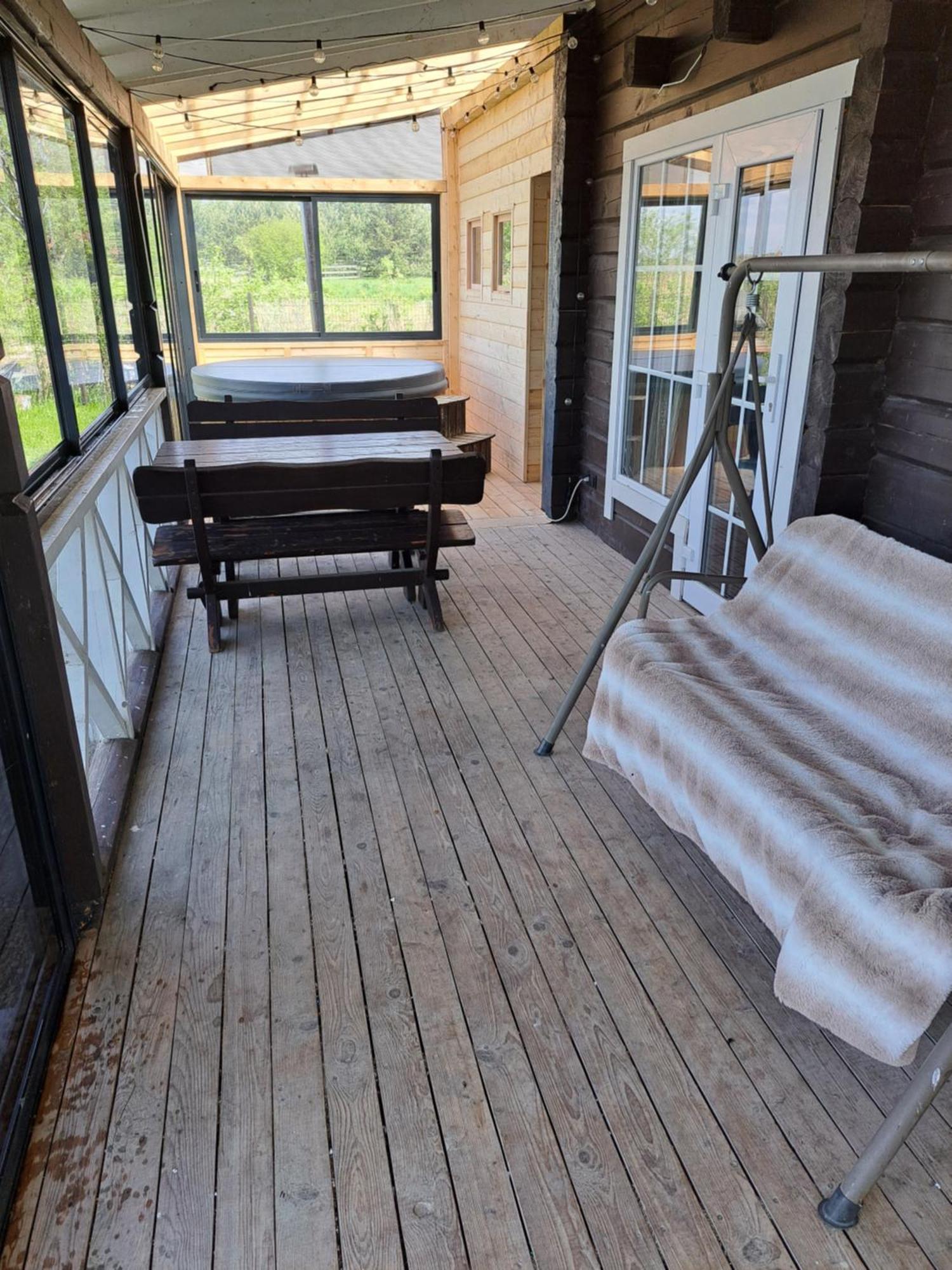 Вилла Chill House Miezonys Экстерьер фото